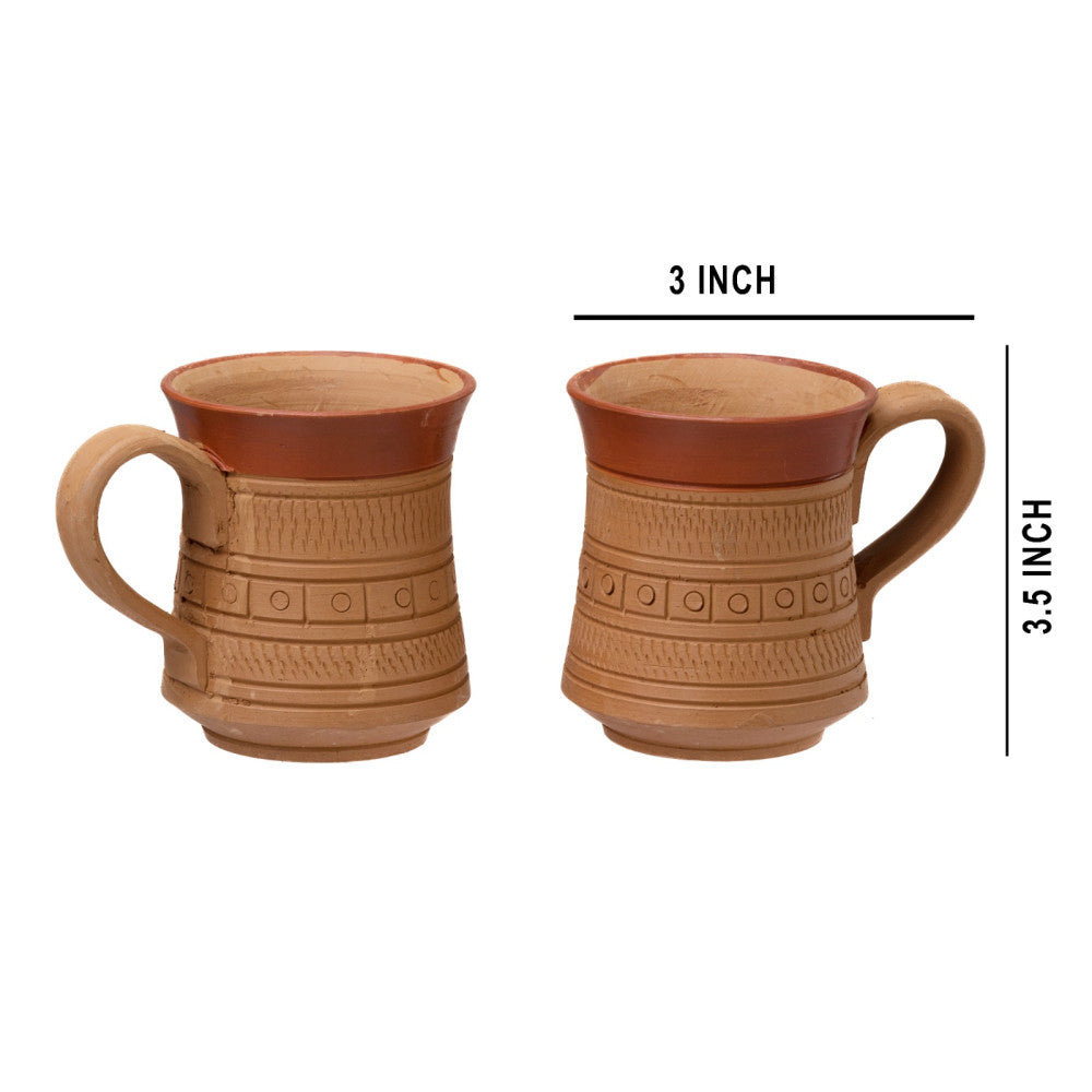 Microwave Safe Reusable Coffee Mug Set of 2 Piece Style 3