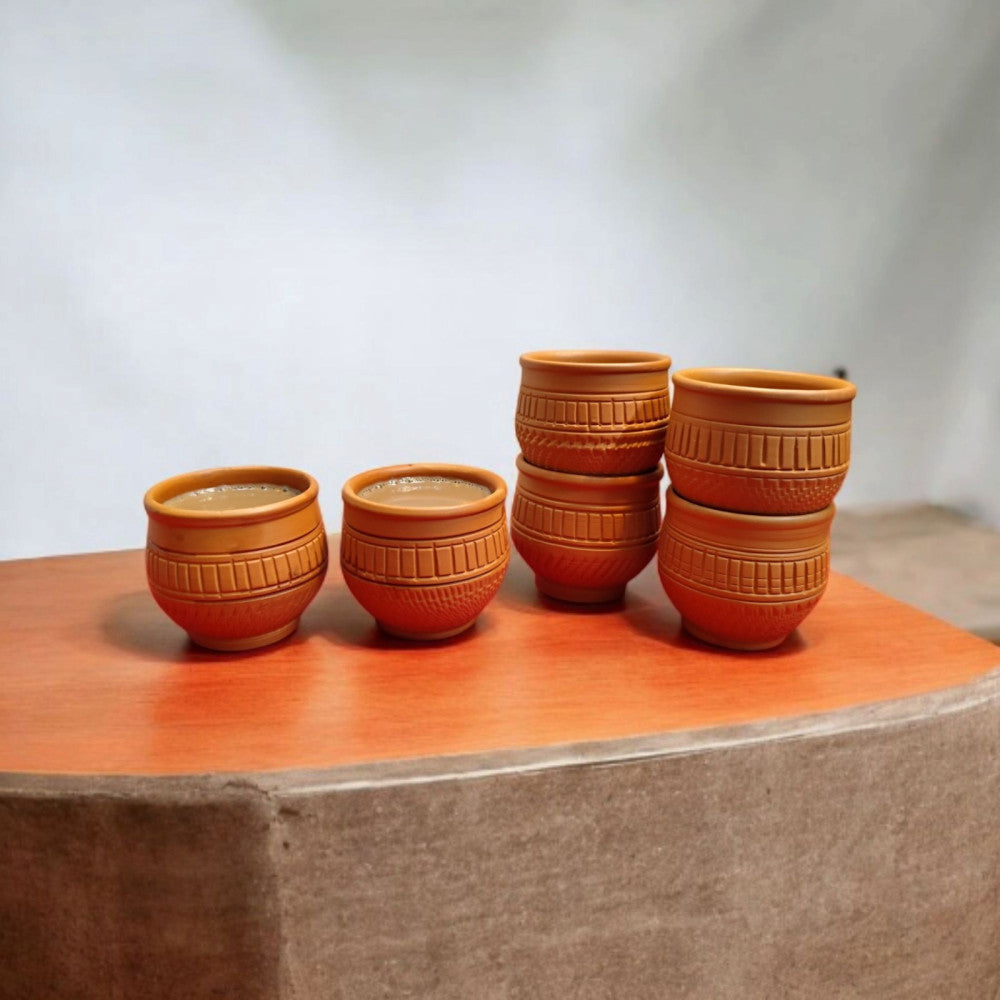 Microwave Safe Reusable Tea Cup 6 Piece Style 5