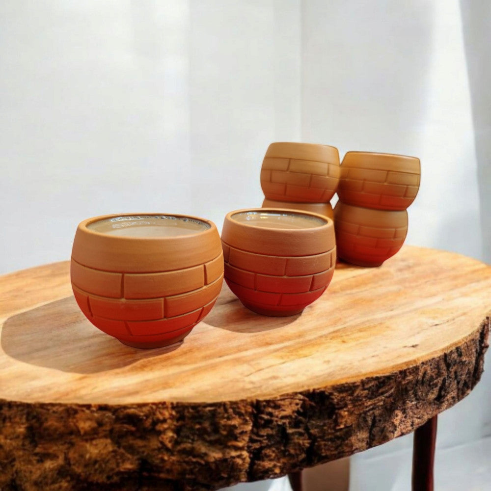 Microwave Safe Reusable Tea Cup 6 Piece Style 6