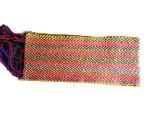 Multicolor Stole Kheta Embroidery