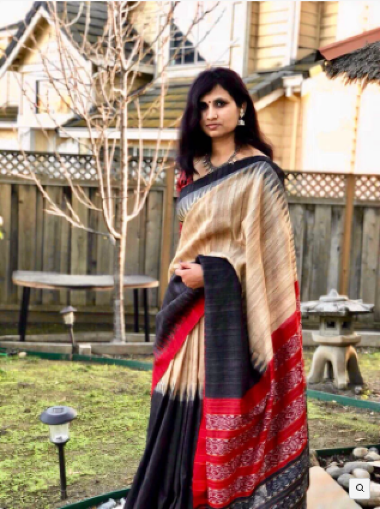 Multicolour Gopalpur Tussar Saree