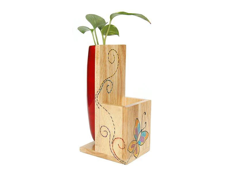 Multiuse Mini Plant Holder - Red