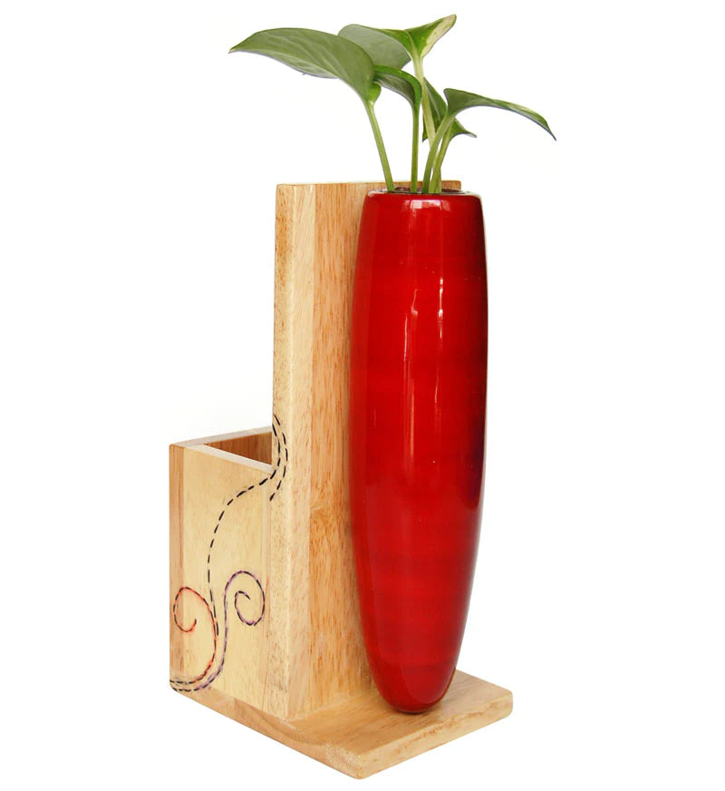 Multiuse Mini Plant Holder - Red