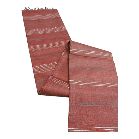 Handloom Maroon Saree