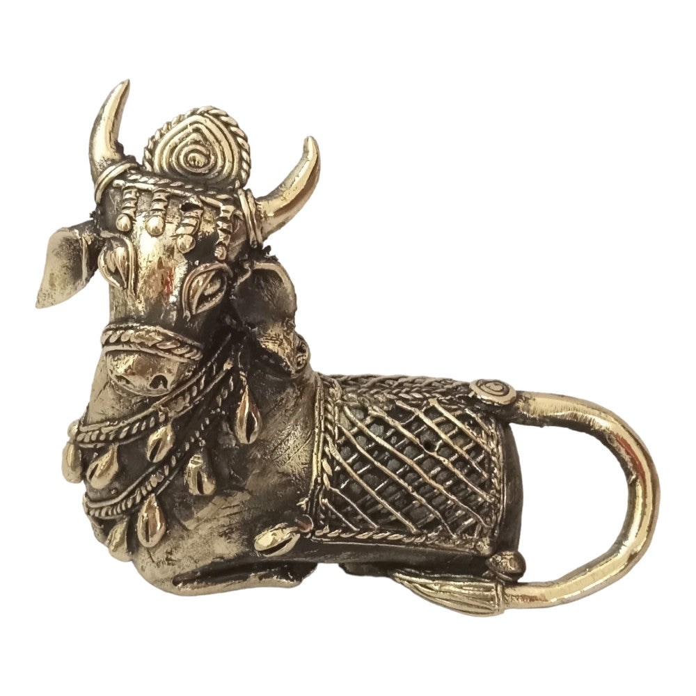 Nandi Seated Metal Craft Style 29