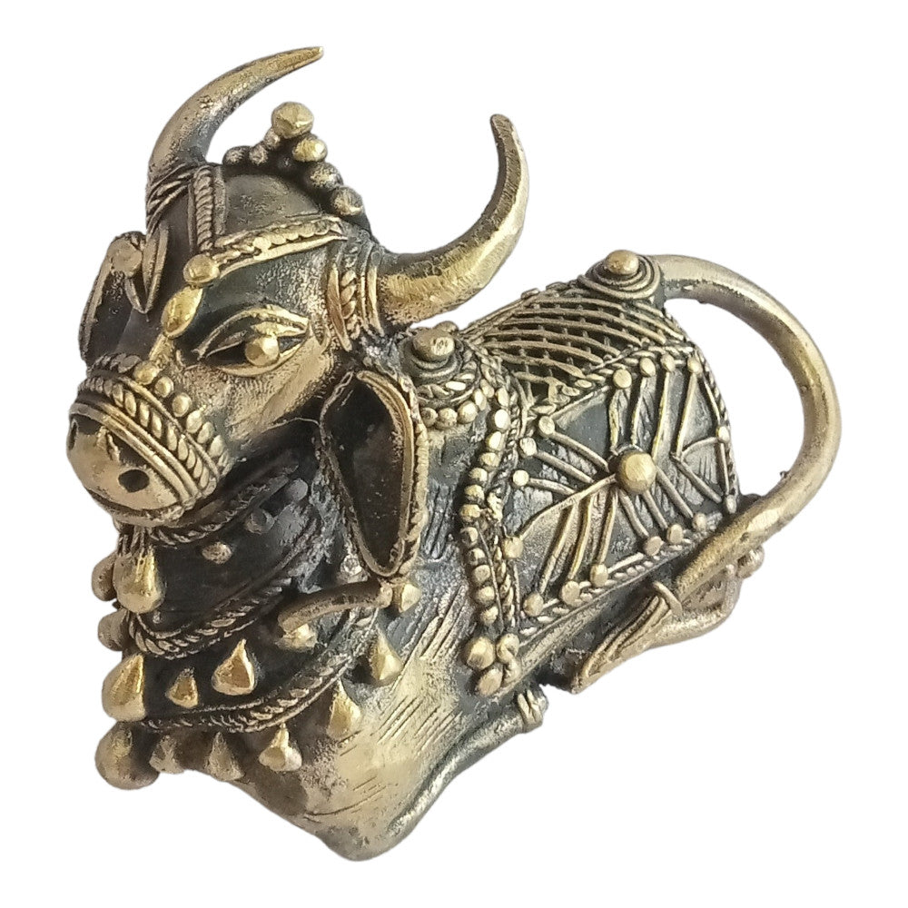 Nandi Seated Metal Craft Style 31