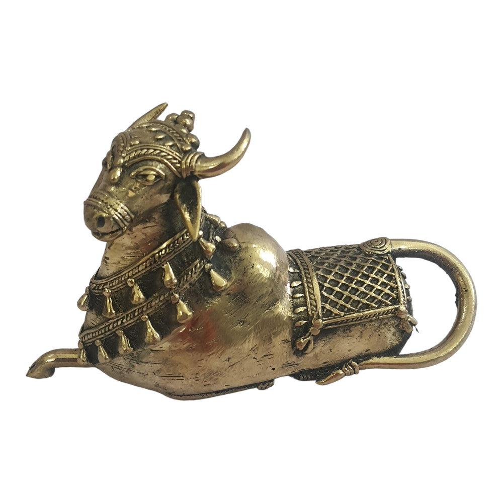 Nandi Seated Metal Craft Style 33