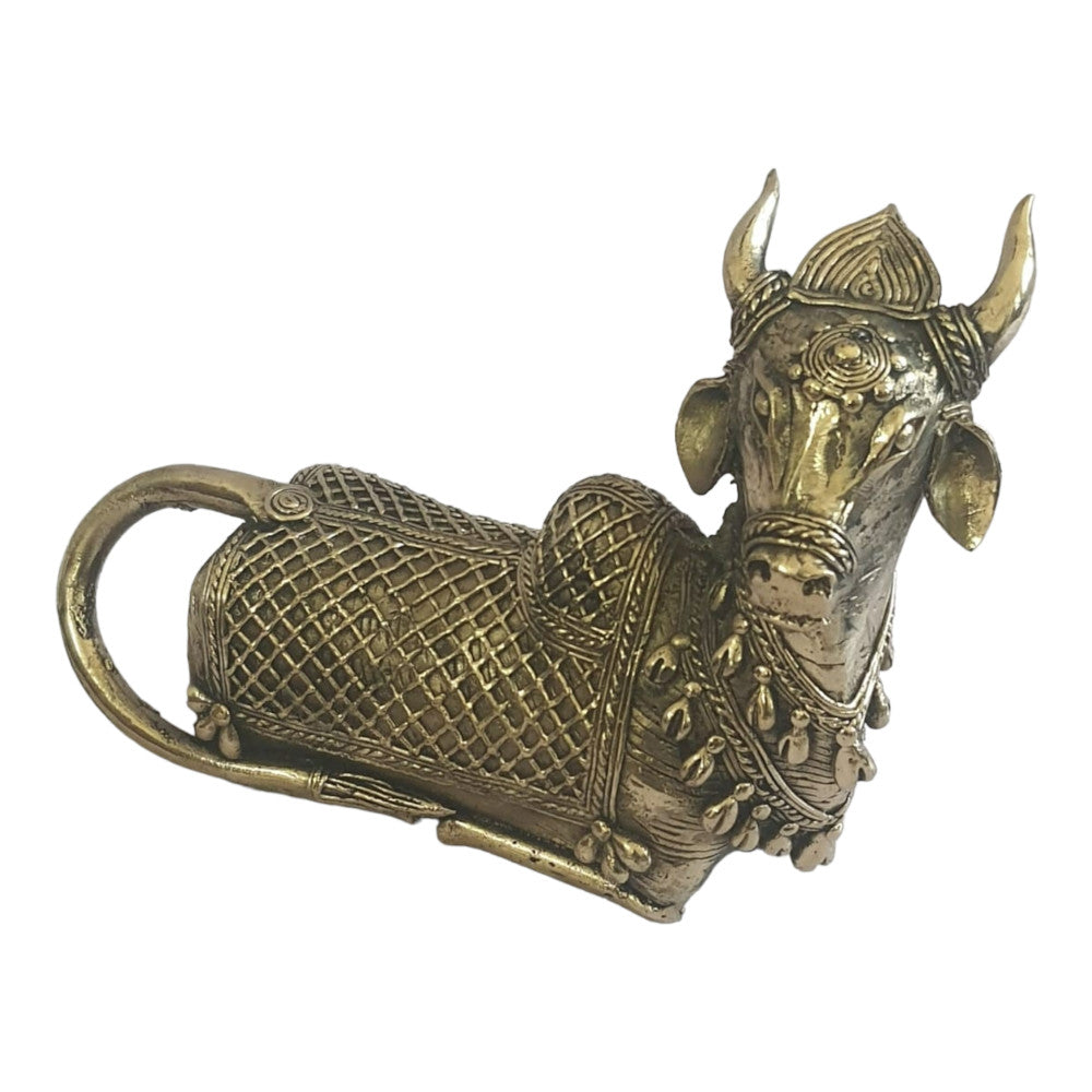 Nandi Seated Metal Craft Style 36