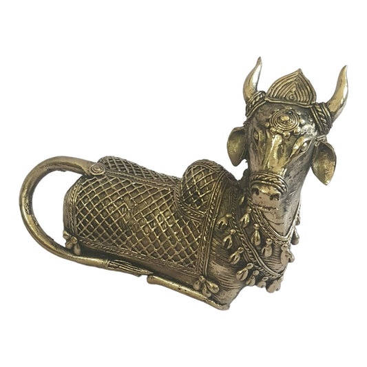 Nandi Seated Metal Craft Style 36