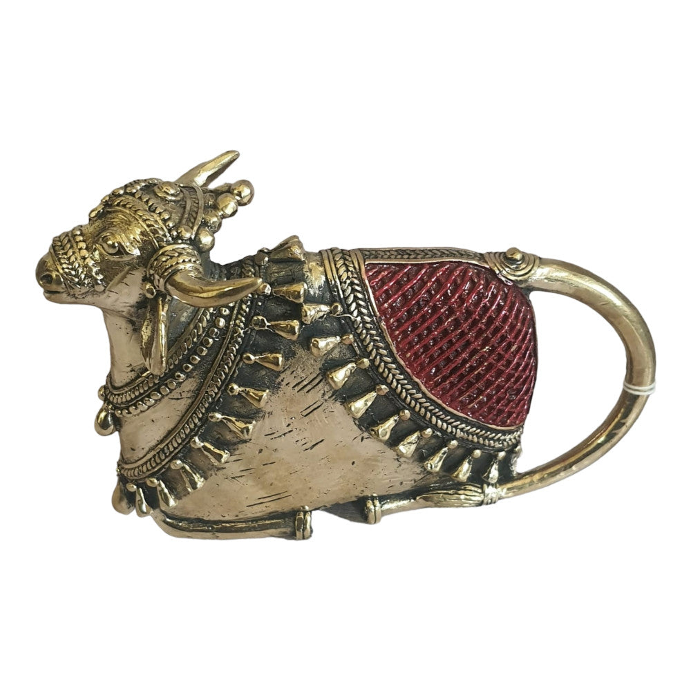 Nandi Seated Metal Craft Style 37