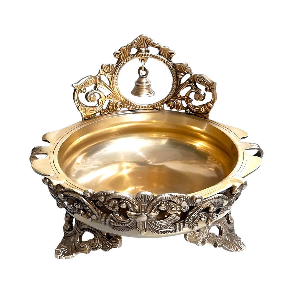 New Fancy Pure Brass Urli