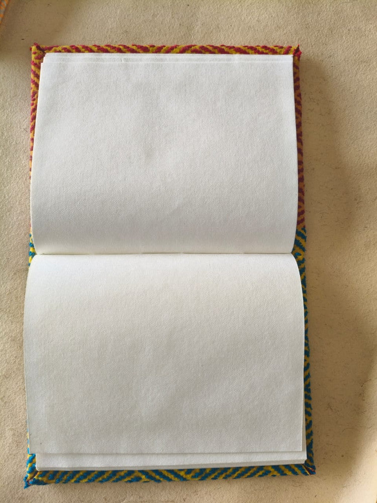 Notebook Diary Beautiful Blue Kheta Embroidery