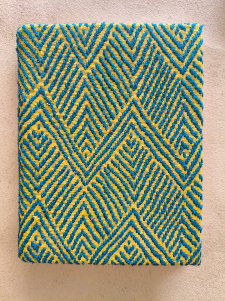 Notebook Diary Beautiful Blue Kheta Embroidery