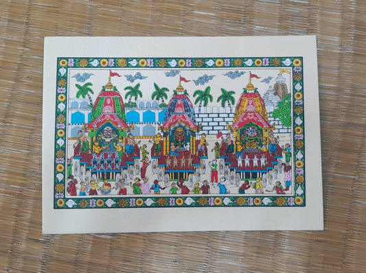 Odisha Pattachitra Jagannath Ratha Yatra