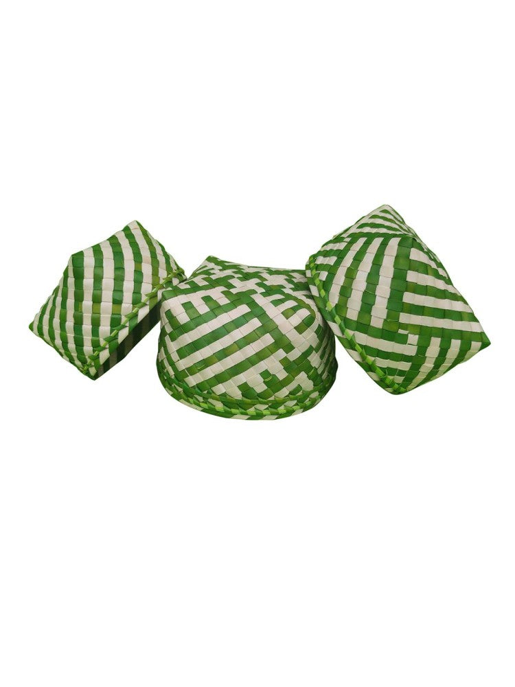 Organizers - Chettinad Kottan - Stacked Bowl, Parrot Green