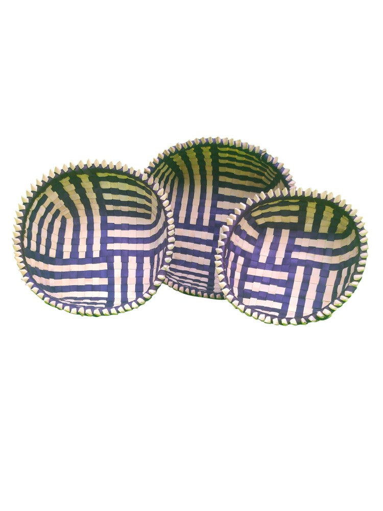 Organizers - Chettinad Kottan - Stacked Spike Kottan, Navy Blue