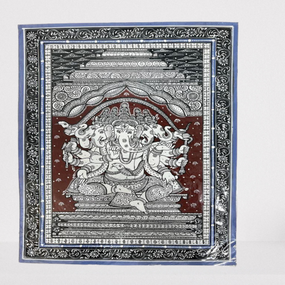 Panchmukhi Ganapathy Patchithra (19x13inch)