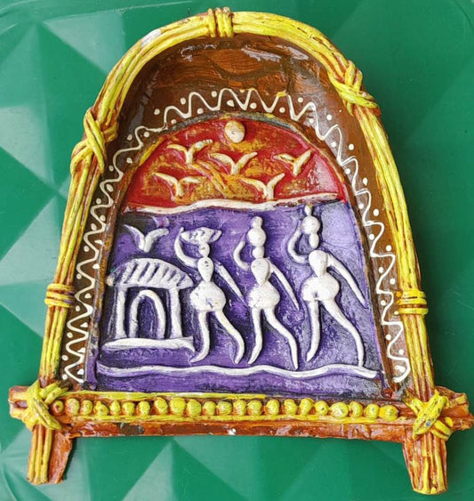 Pattachitra Tribal Wall Mount