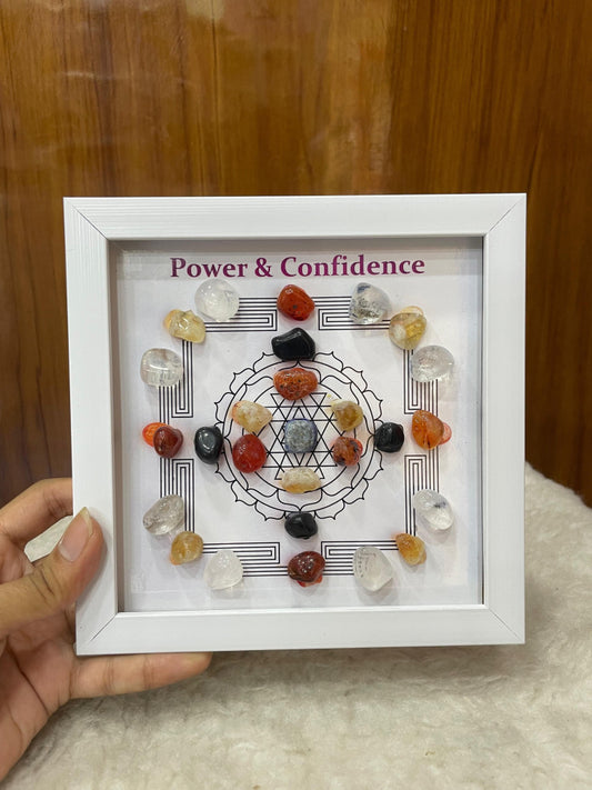 Power & Confidence Crystal Frame
