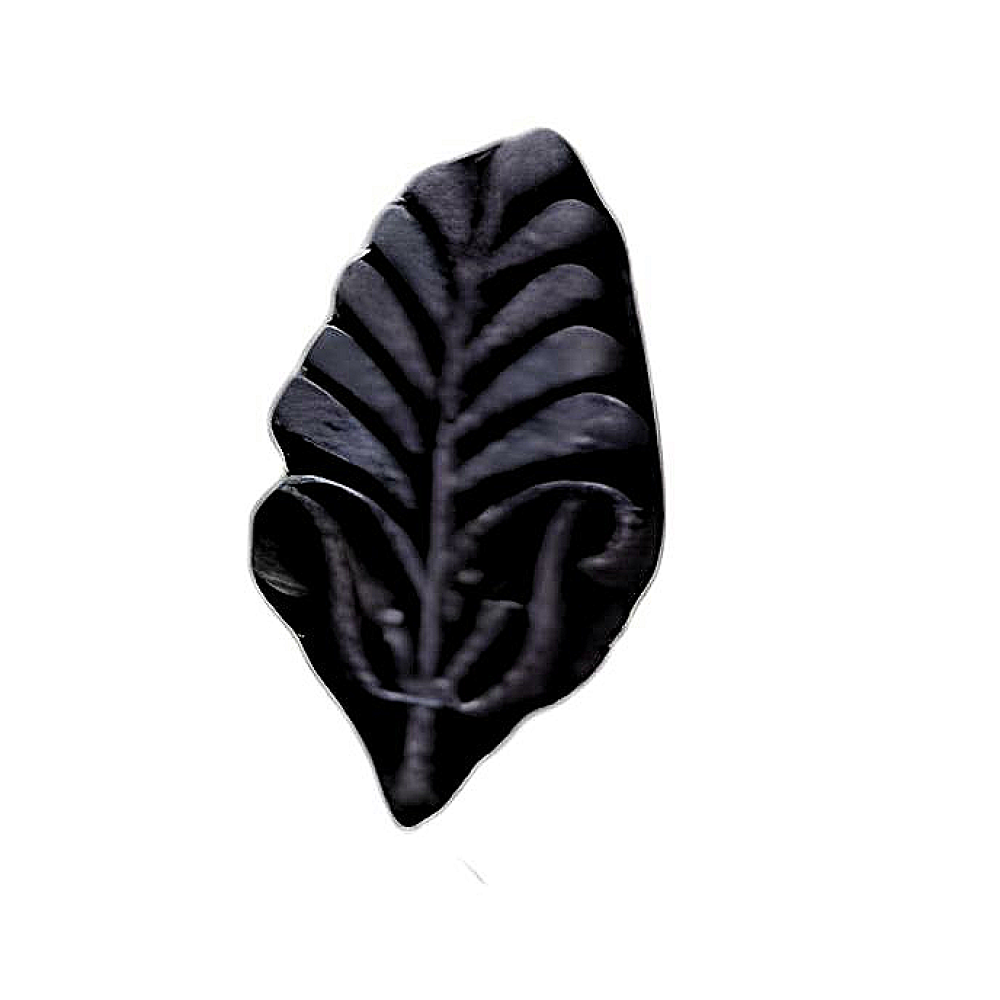 Printing Block Leaf Design