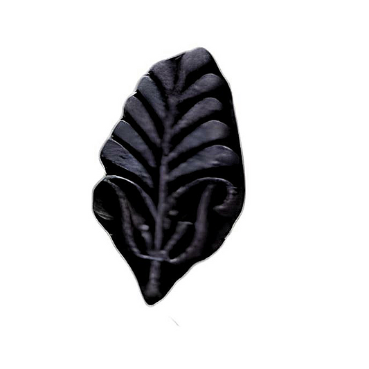 Printing Block Leaf Design