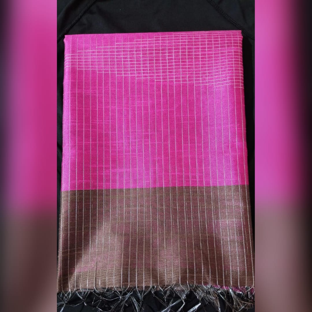 Purple Champa Silk Saree