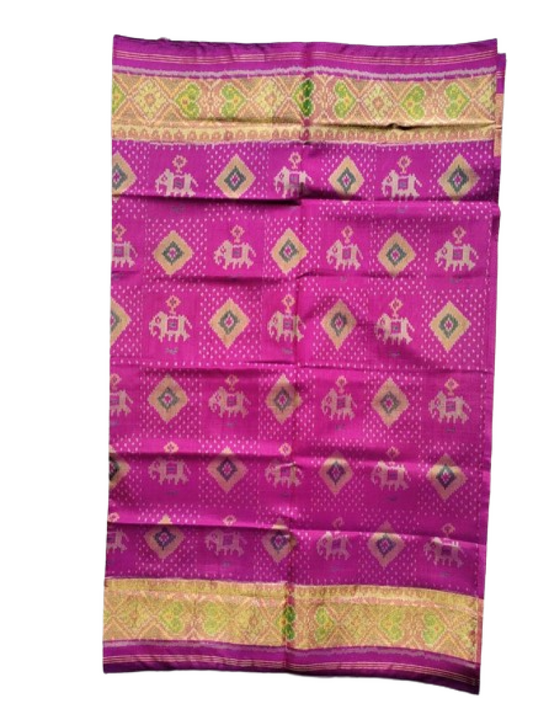 Purple Colour Rajkot Patola Saree