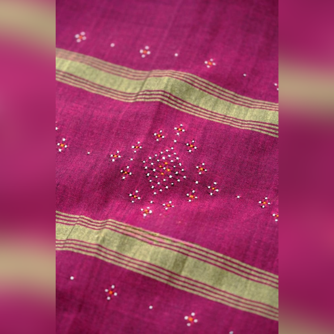 Purple Dupatta