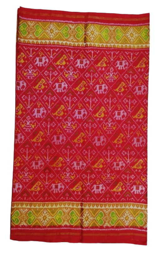Red Rajkot Patola Saree