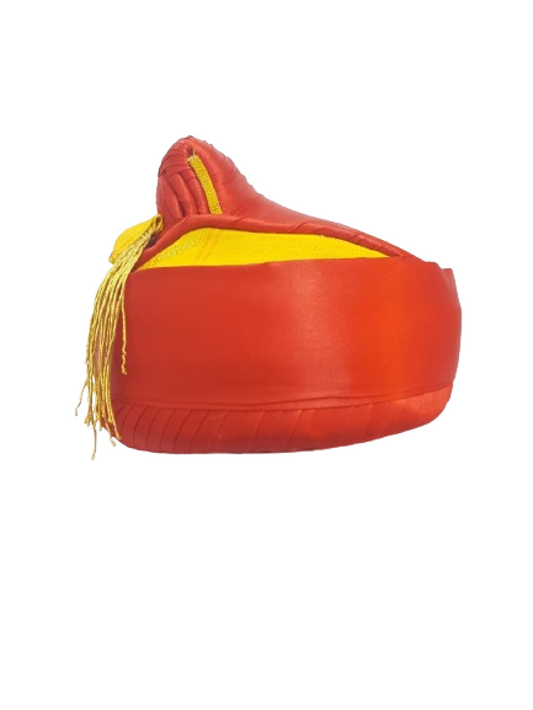 Red & Yellow Colour Puneri Pagadi
