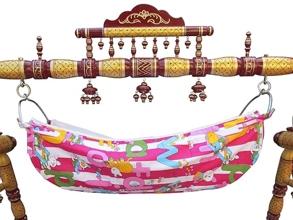 Sankheda Baby Cradle Age 0-3 Years Style 2