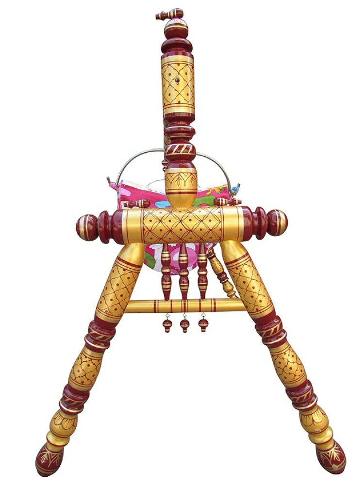 Sankheda Baby Cradle Age 0-3 Years Style 2