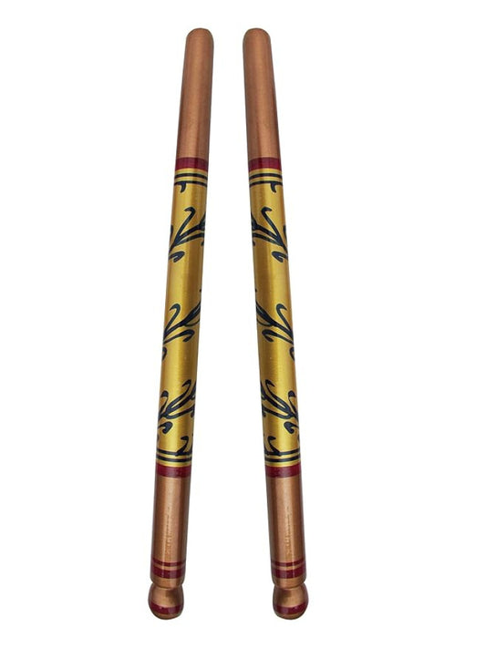 Sankheda Handpainted Wooden Dandiya Sticks Style 1