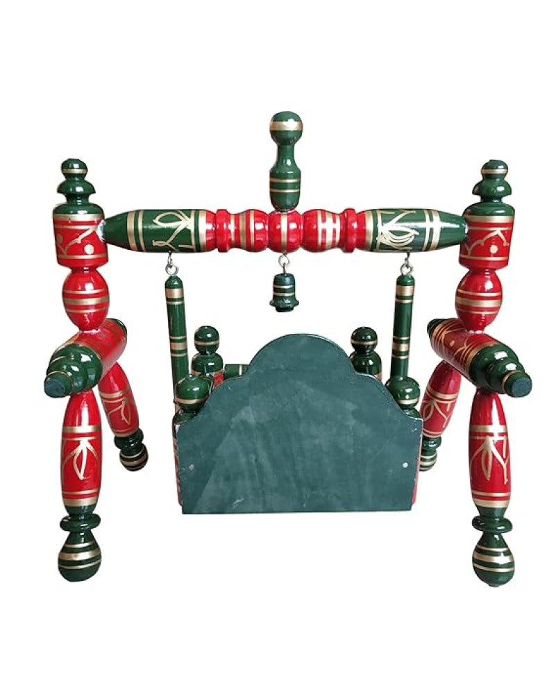 Sankheda Laddu Gopal Jhula Green Cherry