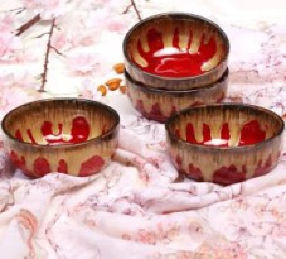 Soup Bowl Red