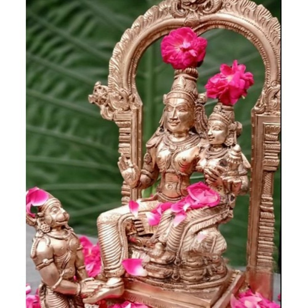 Stunning Ram Darbar Statue Swamimalai Bronze Icon