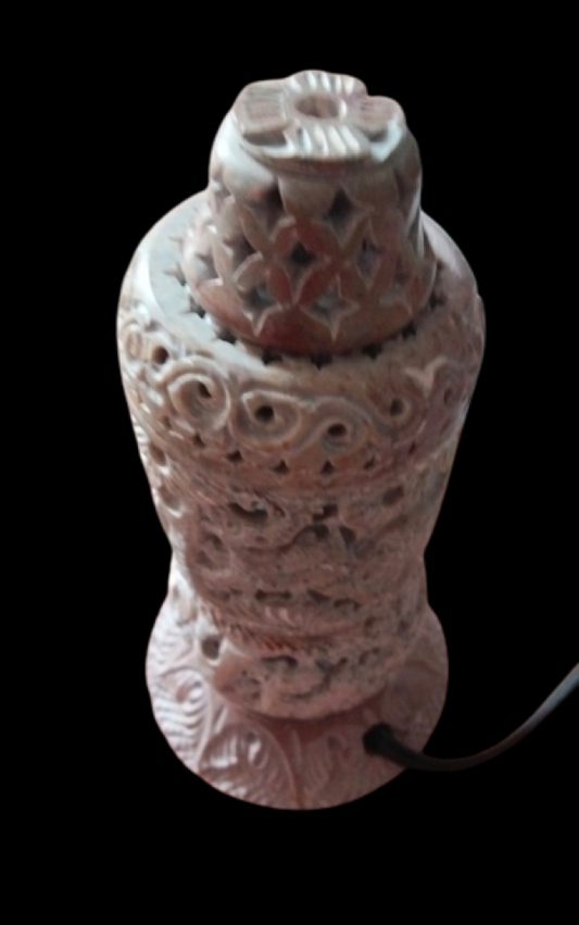 Table Lamp Carving