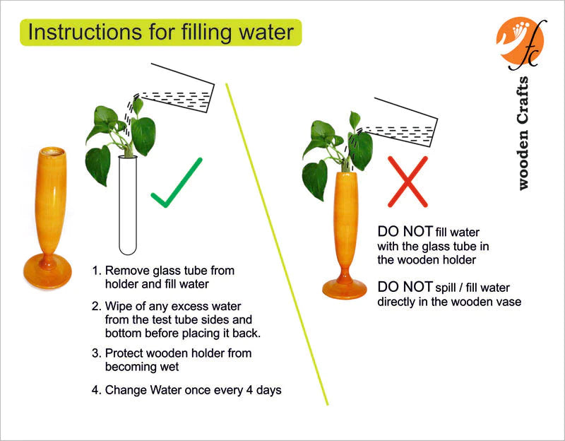 Table Top Vase - Yellow