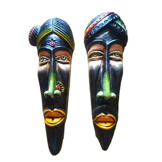 Thirukkanur Black Face Wall Hanging