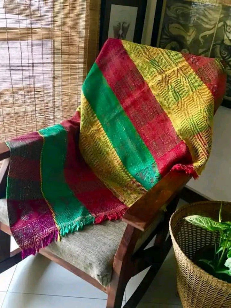 Throw Beautiful Kheta Embroidery