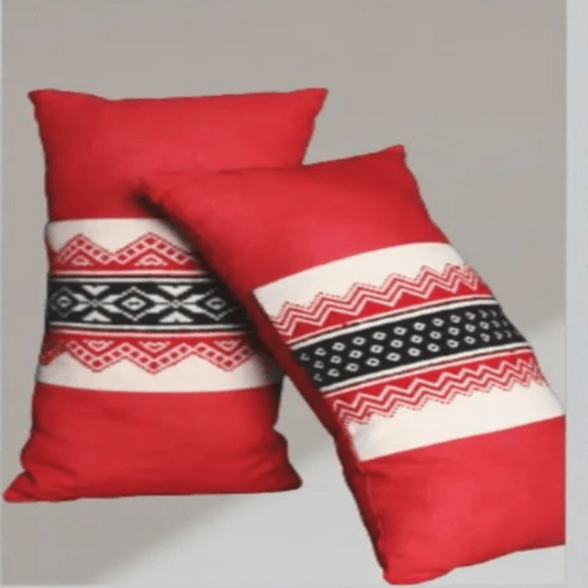 Toda Embroidered Patterned Mini Pillows With Fillers