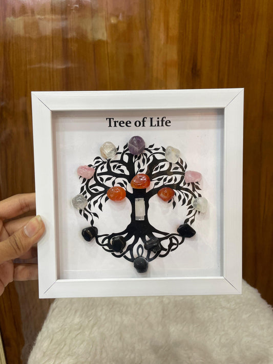 Tree Of Life Crystal Frame