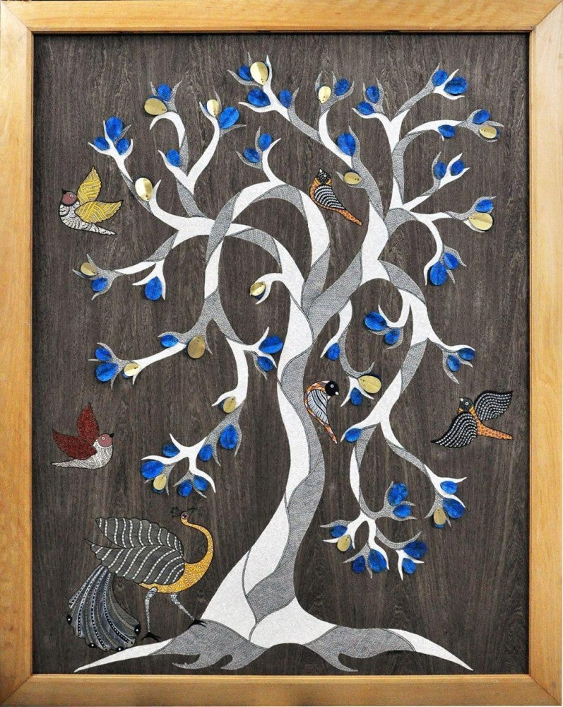 Tree Of Life Gond Art