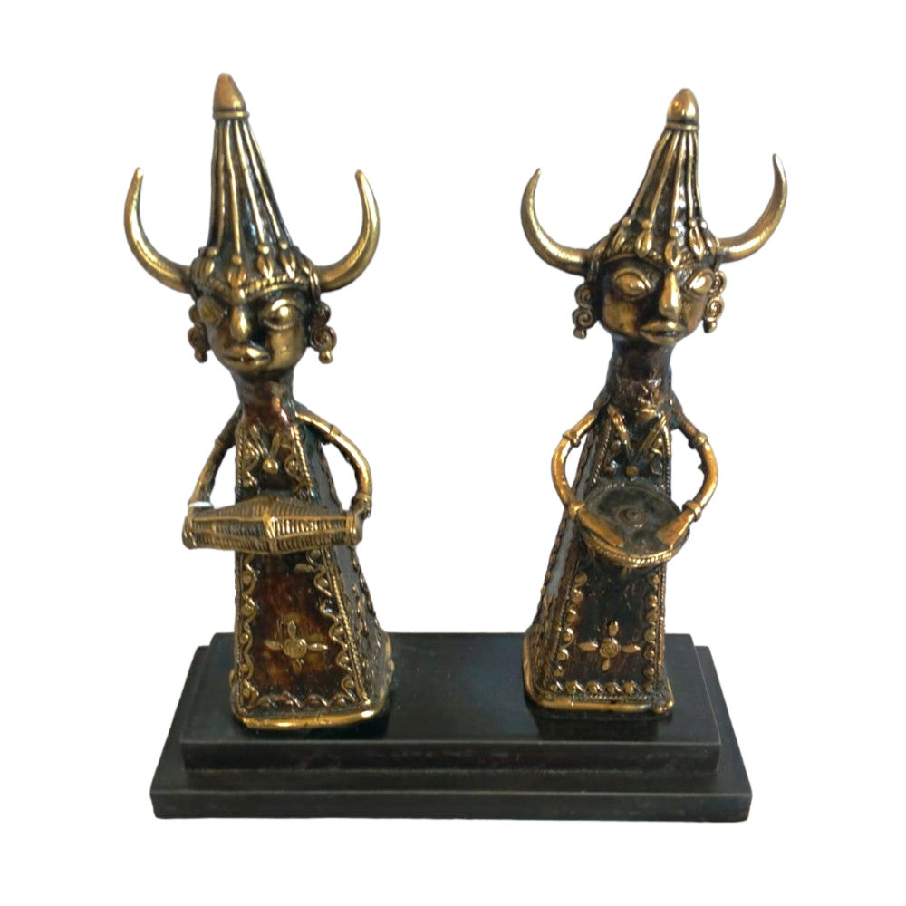 Tribal People with Musical Set