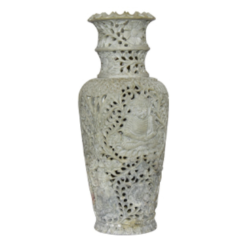 Flower Pot Varanasi Soft Jaali Work