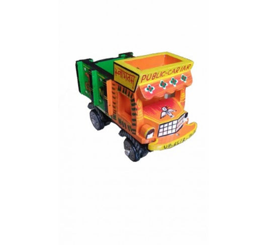 Varanasi Wooden Lacquerware & Toys Decorative Truck Showpiece