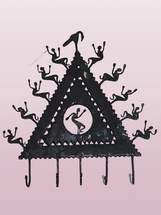 Wall Hanging in Triangle Shape Key Holder