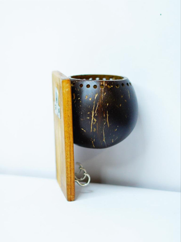 Wallmount Pot With KeyHolder