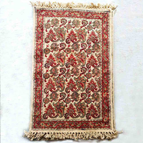 Handwoven Kalamkari Design Cotton Warangal Durries