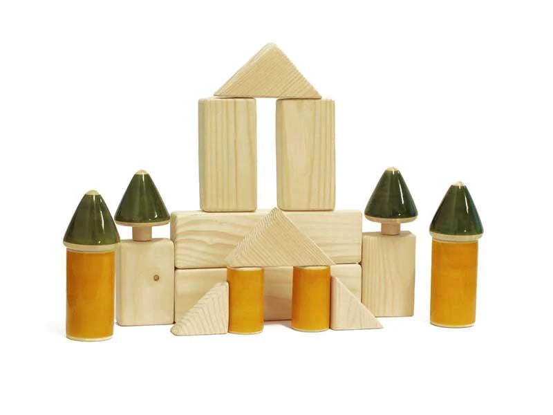 Wooden Stacking building blocks